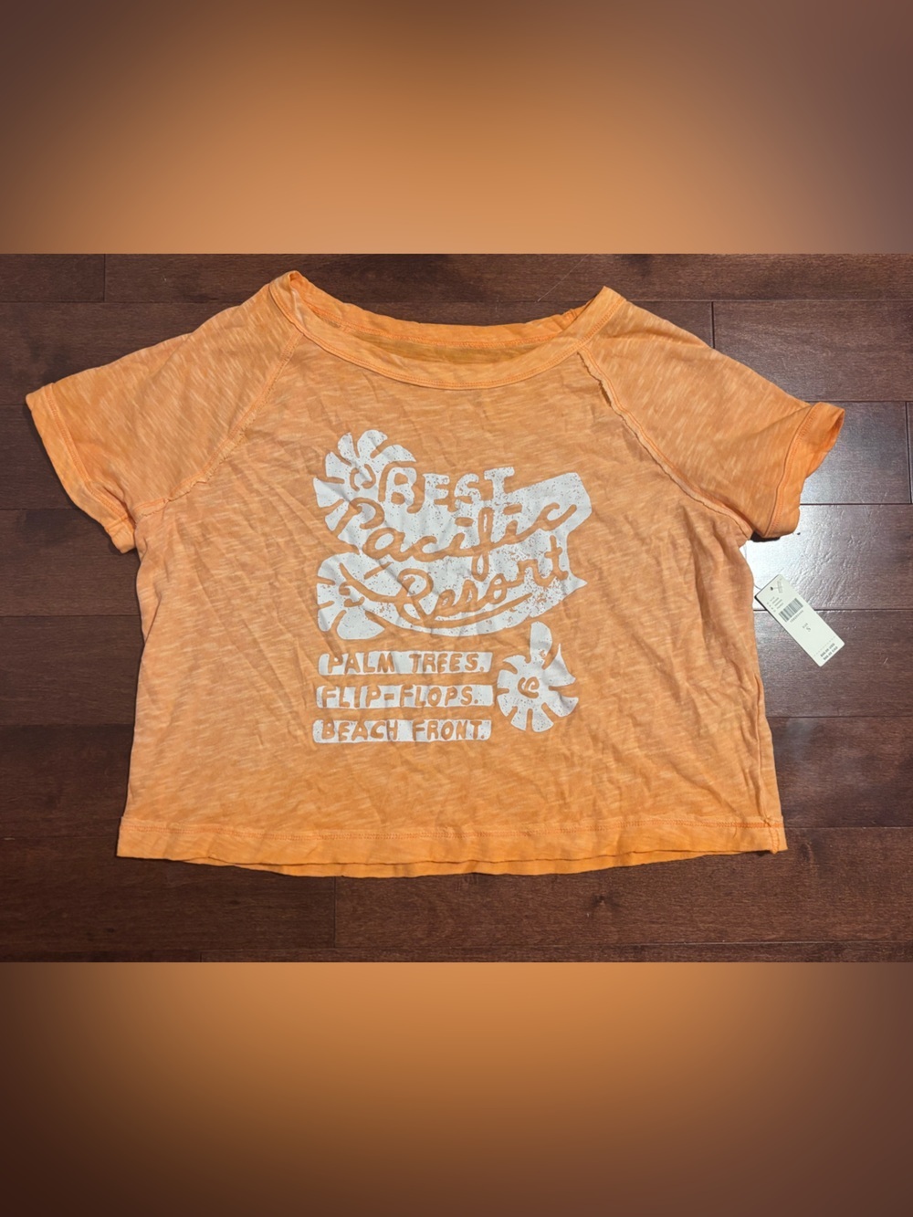 NWT Pilcro crop T shirt lsize small